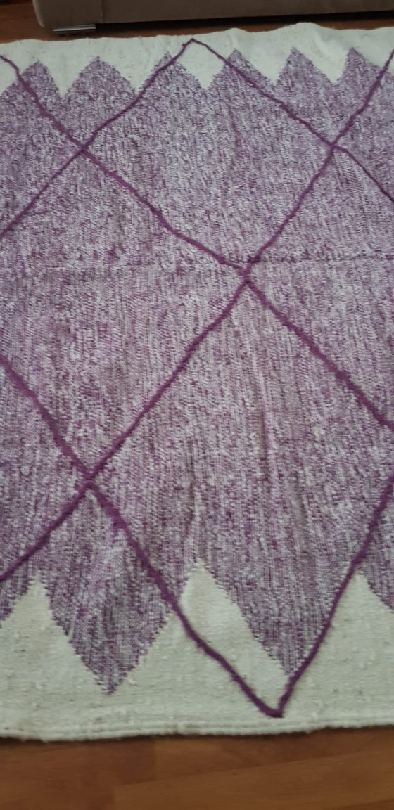 Image 1 of Handgeknoopt Berber kleed wol 325x192cm