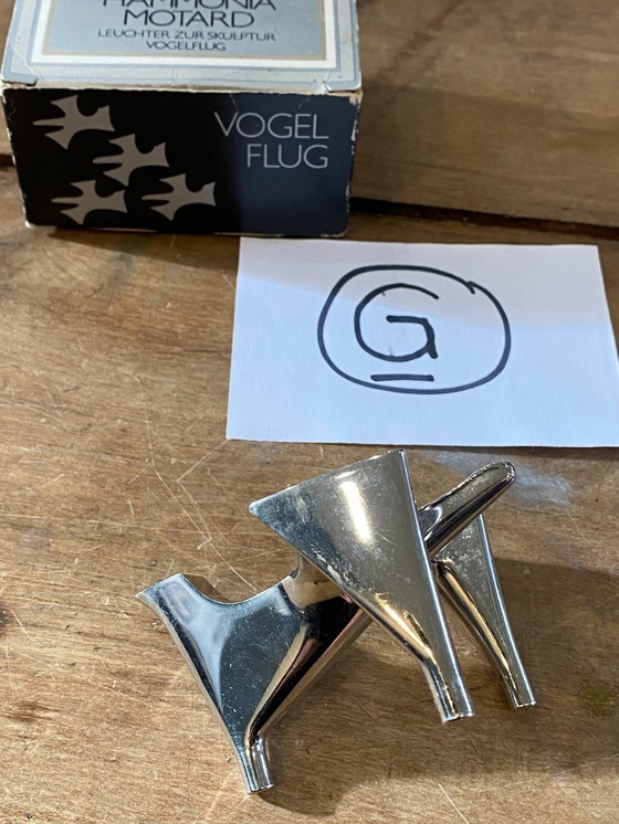 Image 1 of 1 modularer Kerzenständer VOGELFLUG HAMMONIA MOTARD Stil NAGEL BMF Jahrgang 1970 G