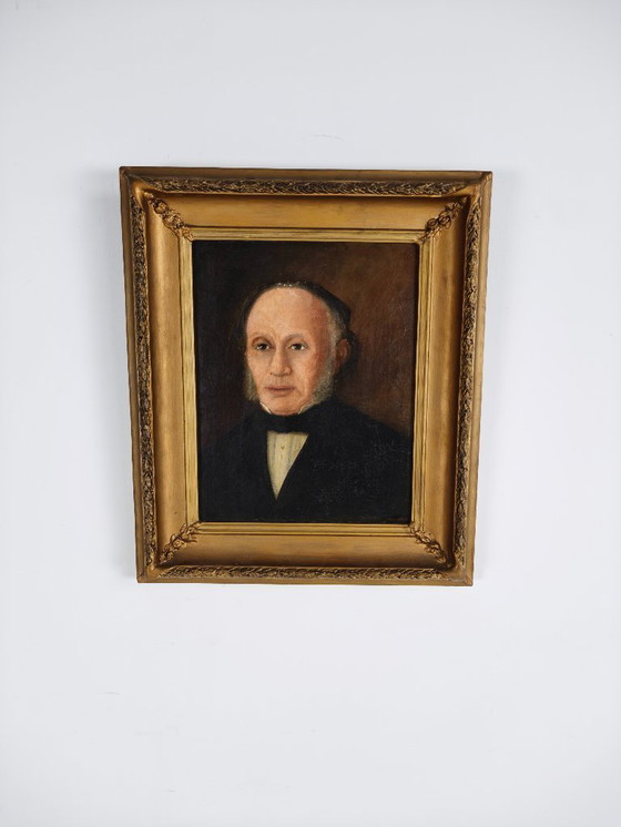 Image 1 of Retrato de un caballero del siglo XIX por Louise Citroën | 1871