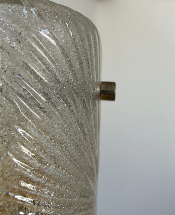 Image 1 of Applique vintage, verre de murano et laiton, Italie 1970