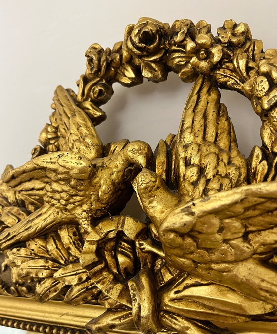 Image 1 of Antique mirror 105x87cm