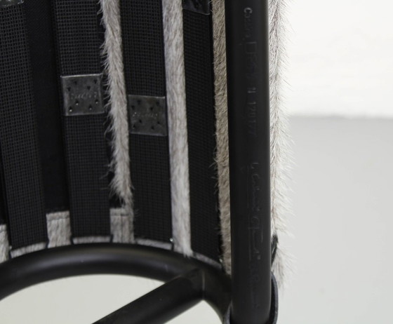 Image 1 of Lc4 Le Corbusier, Cassina, Charlotte Perriand lederen stoelstoelen