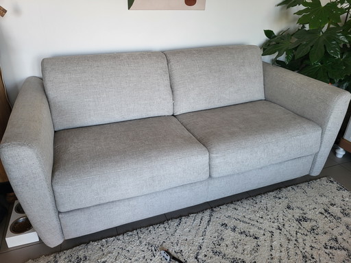 Divan Bed and matching pouffe High range DIENNE Brand new