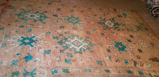 Image 1 of Handgeknüpfter Berberteppich aus Wolle, 263 x 170 cm