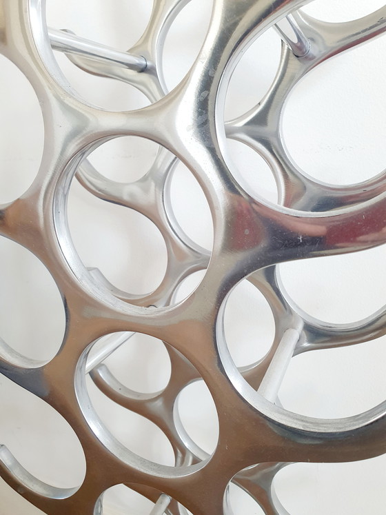 Image 1 of Casier à vin solide pour 21 bouteilles par Michael Noll (1990)