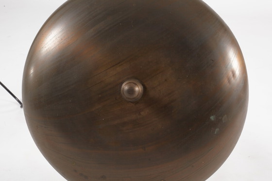 Image 1 of Art Deco/ Bauhaus mushroom tafellamp messing 