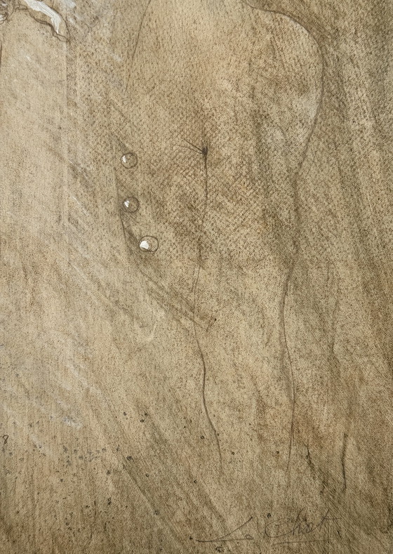 Image 1 of Robert Detheux - dipinto surrealista del 2008