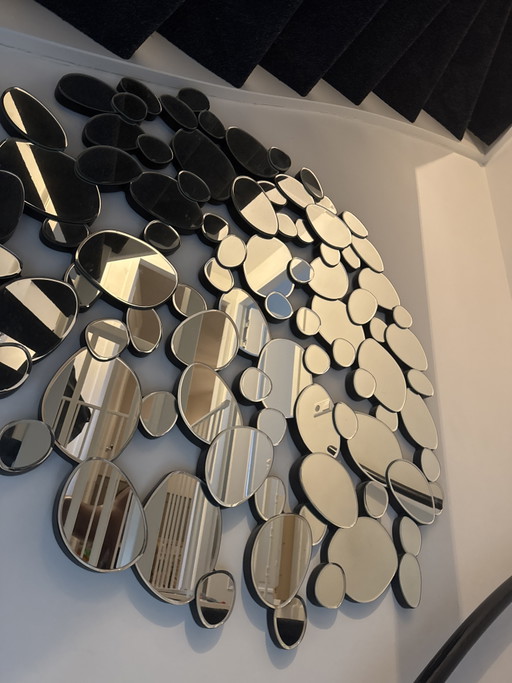 Specchio rotondo Kare Design Drop Mirror – spiegels, Glass (photo 2 of 5)