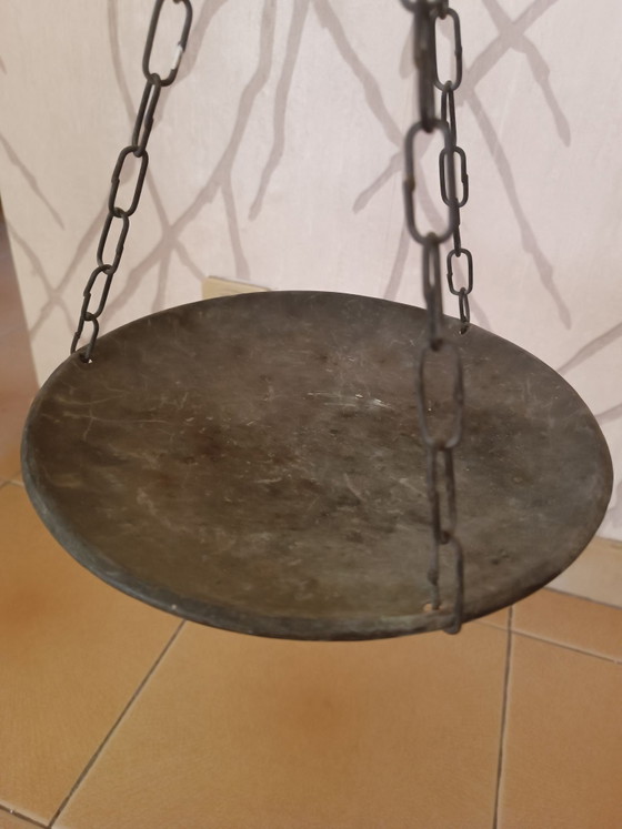 Antique scale, Decorative Objects, Iron, Metal, Brown (photo 8 of 8)
