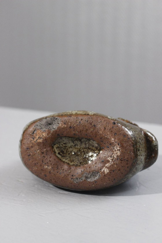 Image 1 of Alexis Kostanda a Vallauris, vaso a forma di pesce, pirite, Francia, XX secolo