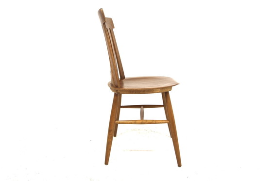 Image 1 of Set aus 4 Teakholzstühlen, Jan Hallberg, Edsbyverken, Schweden, 1960