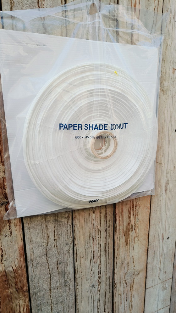 Image 1 of HAY Papier Donut Lampenschirm