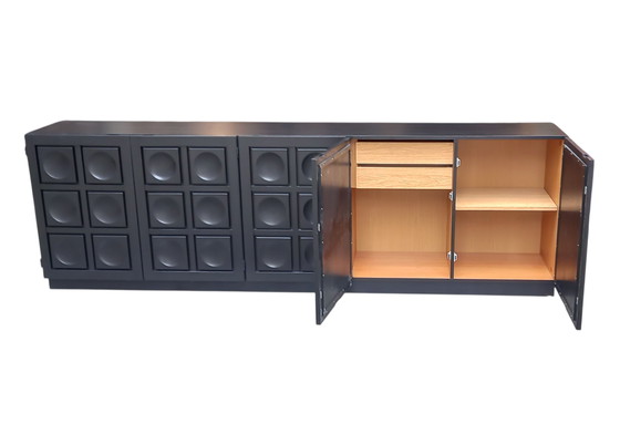 Image 1 of Brutalistisch dressoir van Frans Defour, model "Torino", jaren 70