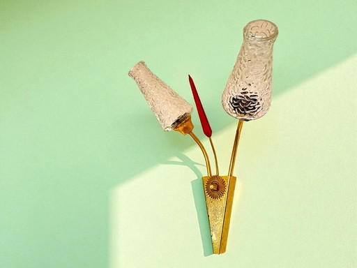 Mid Century Modern double wall sconce lamp