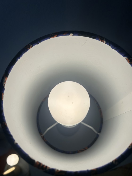 Image 1 of Lampe vase vintage - style bohème - sans fil, idéale pour les balcons