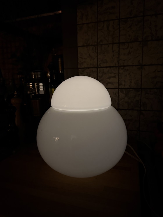 Image 1 of Daruma tafellamp, Sergio Asti voor Fontana Arte