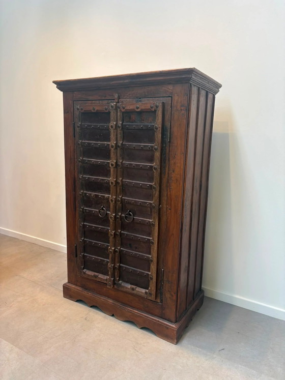 Image 1 of Mobile antico indiano in legno massello