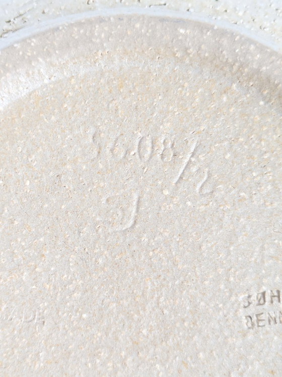 Image 1 of Vintage Søholm Denemarken Steengoed Middenstukkom Ø 19,5 cm