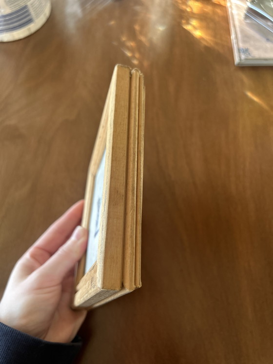 Image 1 of Set van 2 Antieke Delftse Tegels (18e Eeuw) - Vliegeren & Landschap