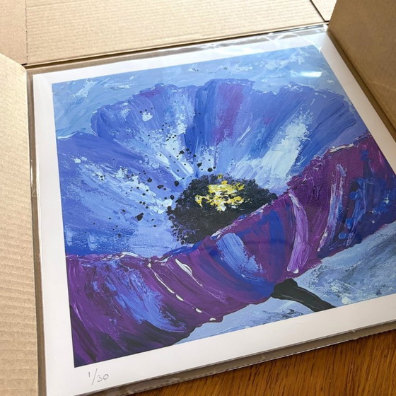 Image 1 of Pensando en ti – Impresión artística de edición limitada (30 x 30 cm) – firmada y numerada – incluye certificado