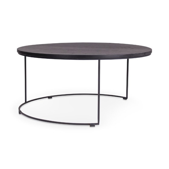 Table d'appoint ronde en chêne noir d60 – Castle Line, Tables d'appoint, Wood (photo 3 of 5)