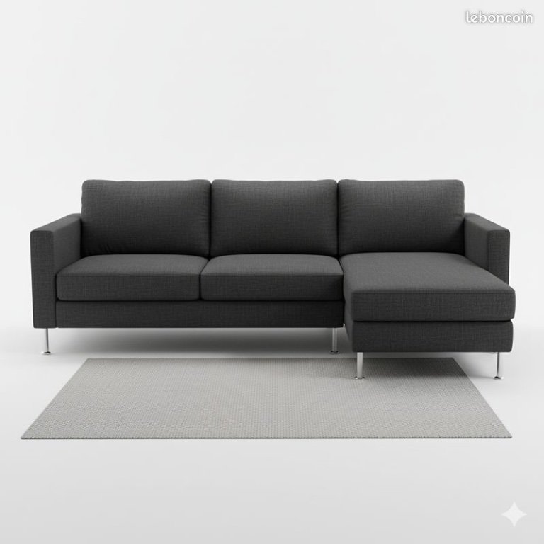 IKEA Karlstad 2-seater sofa + right-hand chaise longue