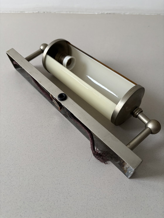Image 1 of Tubular Art Deco wall lamp 1930s Bauhaus