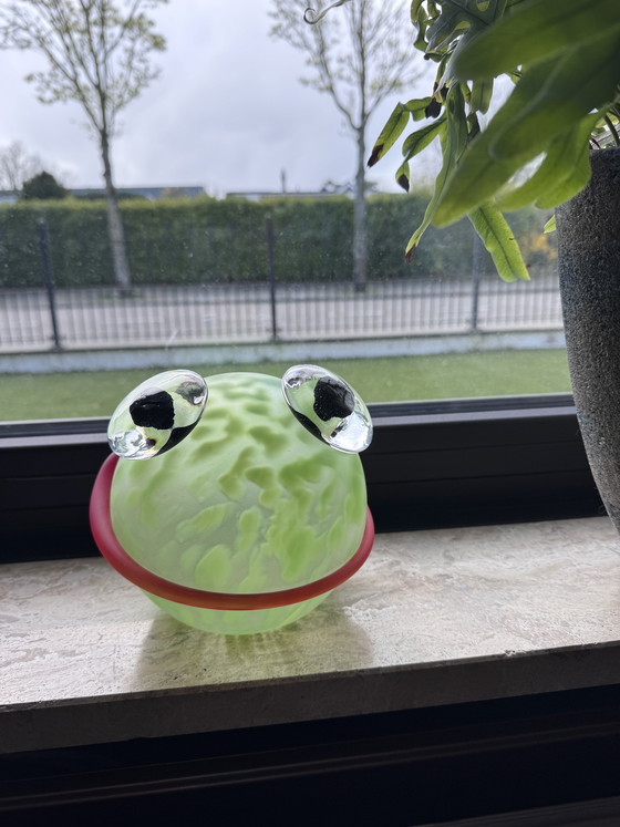 Image 1 of Grote Boheems kristal kikker-Loranto-Gelimiteerde oplage