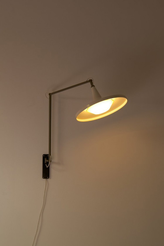 Lámpara de pared 'Panamá' - Wim Rietveld para Gispen – Apliques, Metal, Polyester (photo 7 of 17)