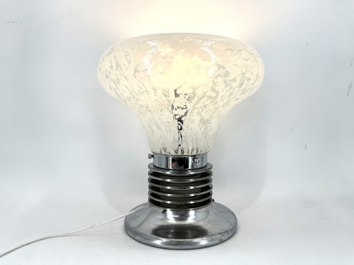 Vintage 'light bulb' table lamp by Mazzega, 1970s