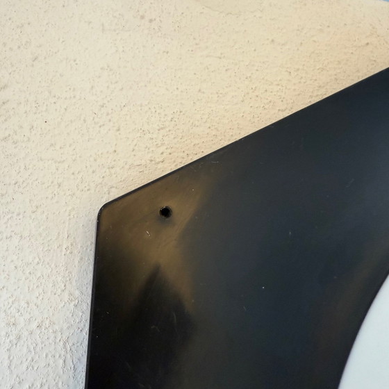 Image 1 of Plafond/Wandlamp Zwart Jaren 60/70