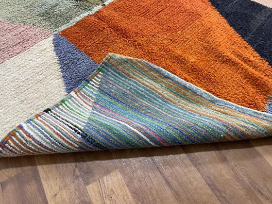 Image 1 of Tapis berbères multicolores en laine 300cmx150cm