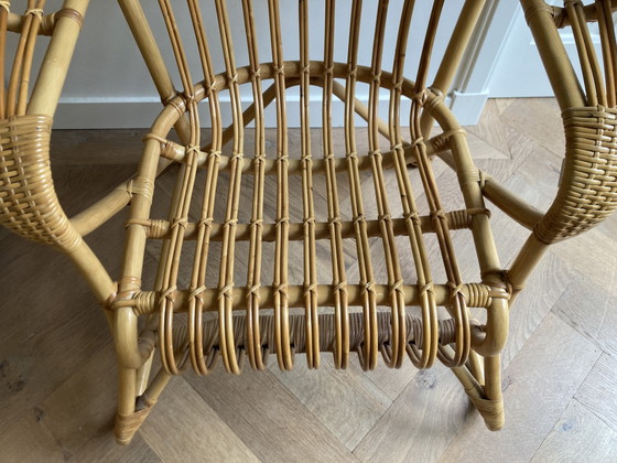 Fauteuil bohème en rotin – Rattan (photo 6 of 8)