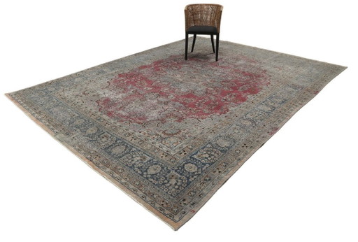 Handgeknüpfter Vintage Art Teppich 390X296 – vloerkleden en tapijten, Wool (photo 2 of 14)