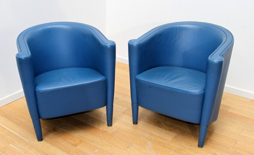 Pair Of Rich Armchairs, Moroso