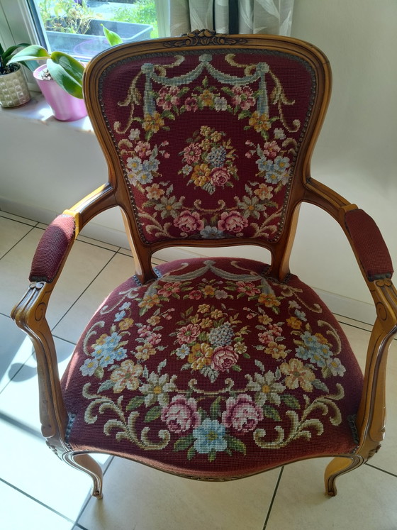 Image 1 of 2 chaises Louis XV