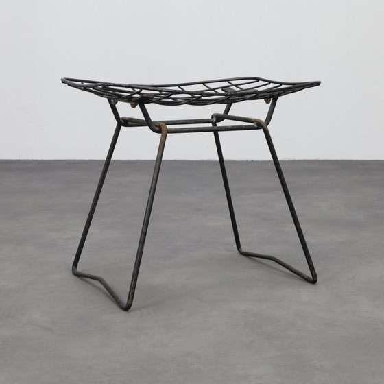 Image 1 of Vintage Stool Wire Steel Cees Braakman Pastoe