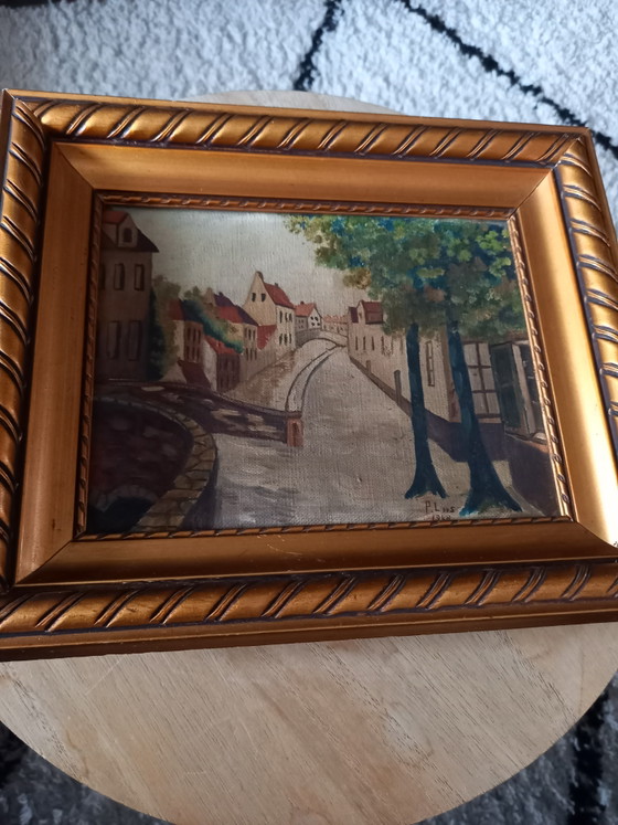 Dipinto a olio suggestivo 1948 – Arte, Wood, Canvas (photo 3 of 5)