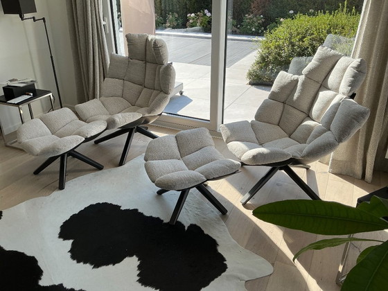 Fauteuil Husk B & B Italia Plus Repose Neuf – B&B Italia, Metal, Plastic (photo 2 of 5)