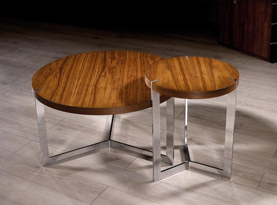 Image 1 of Vizyon Büro Craft VIP — Premium Chefbüro-Set · Walnuss · LED · 340 cm