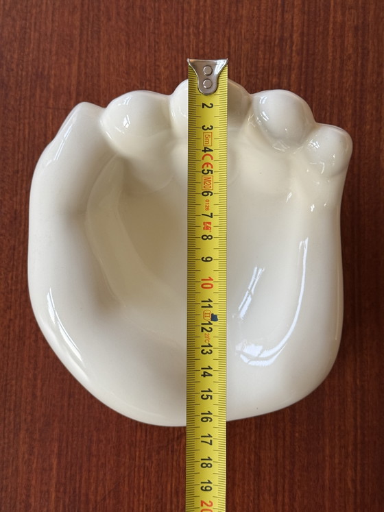 Vide-poche vintage en céramique, format XL, années 80 – Bols, Ceramic (photo 12 of 13)