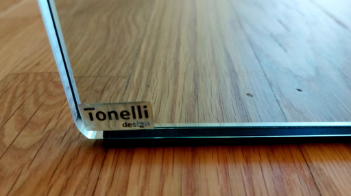 Tonelli glass coffee table