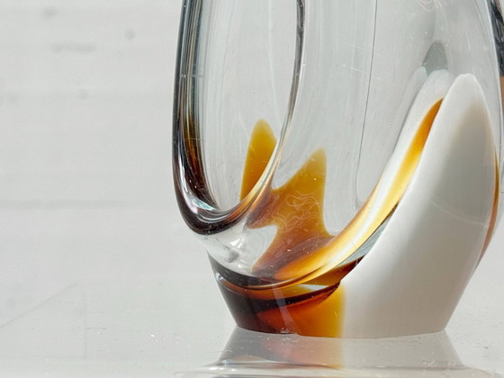 Image 1 of Mid-Century Murano / Sommerso Glas Skulptur, 1970er Jahre