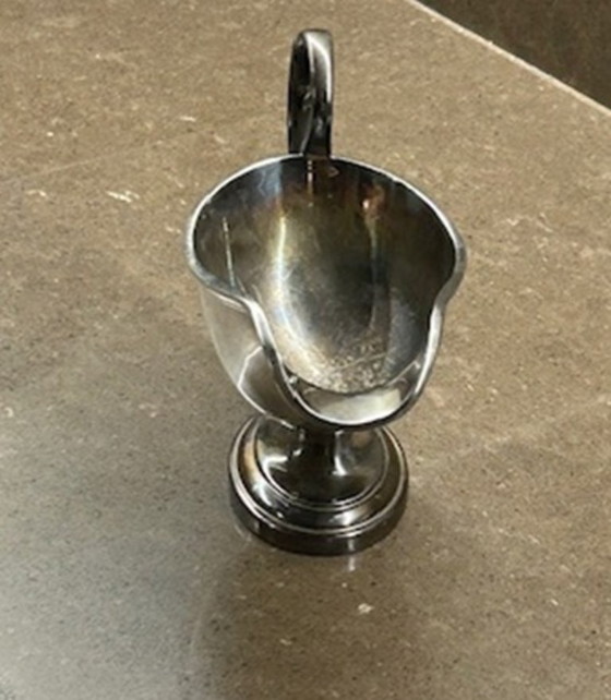 Image 1 of Zwaar verzilverde sauskom