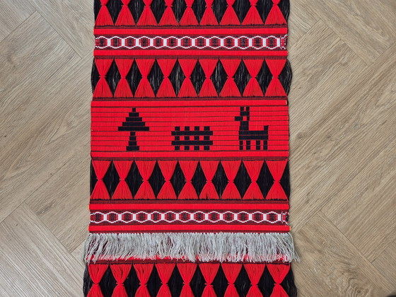 Image 1 of Arazzo da parete intrecciato