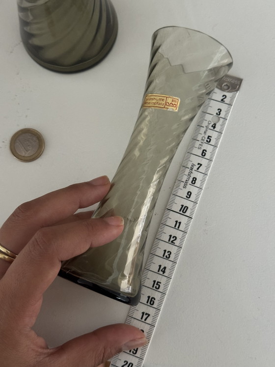 Image 1 of Conjunto de jarrones de cristal de mediados de siglo de Glashütte

Rheinpfalz