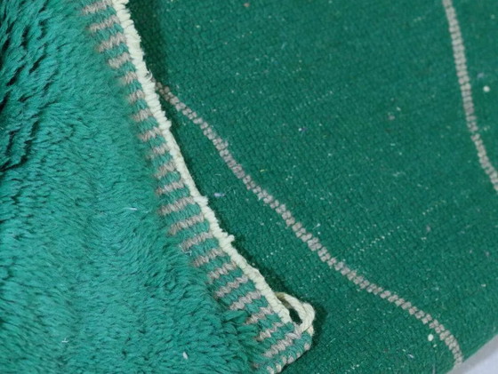 Moroccan green rug - Custom rug 2.5/1.5m – Rugs & carpets, Wool, Cotton, Mid Century Modern (photo 5 of 9)