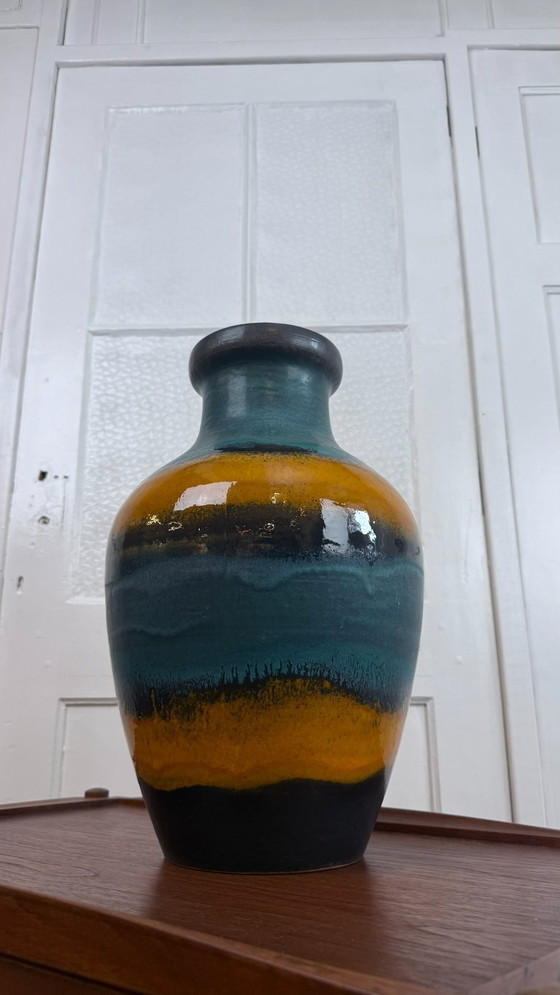 Image 1 of Carstens West Germany 471-45 – XL Fat Lava vaas – 46 cm