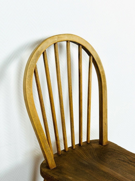 Image 1 of Sedia Windsor vintage in rovere e olmo, 1960