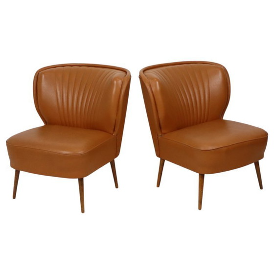 Image 1 of Coppia di sgabelli da cocktail vintage